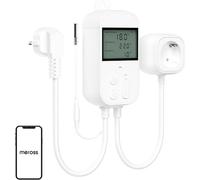 Meross Mts960Hk prise pour régulateur de température thermostatique (Homekit)