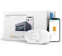 Meross Ouvre-Porte de Garage Connecté, Télécommande de Porte Intelligent Compatible avec HomeKit, Siri, Apple Watch, HomePod, Alexa, Google Home et SmartThings, Contrôle à Distance et Commande Vocale