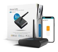 Meross - Ouvre-porte de garage Wi-Fi intelligent compatible avec 3 portes de garage
