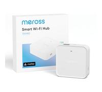Meross Matter Hub MSH450 avec Alarme, Pont Intelligente avec Port Réseau Physique, Prend en Charge 32 Appareils Meross, Compatible avec Apple Home, Alexa et Google Home
