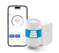 Meross Tête Thermostatique Connectée (avec HUB), Thermostat Intelligent Compatible avec HomeKit, Alexa et Google Home, Thermostat Radiateur à Eau Chaude avec Commande Vocale et Contrôle à Distance
