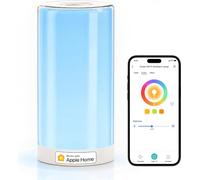meross Veilleuse LED Connectée WiFi, 2700-6500k, RGBCW, Lampe de Chevet Intelligente Compatible avec Apple Home, Alexa, Google Home et SmartThings, Réglage tactile, Câble de 1,5 m