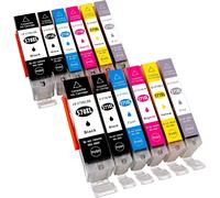 Merotoner 12 Xl Ink Cartridges Compatible With Canon Pixma Mg7750 Mg7751 Mg7752 Mg7753 Ts8050 Ts8051 Ts8052 Ts8053 Ts9050 Ts9055 Grey