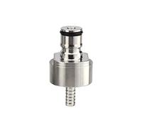Merrday Inoxydable Carbonation Bouchon Contre-Pression Bouteille Remplissage avec 5/16 "Barb Type CO2 Couplage Pour Carbonate Soda