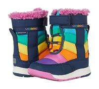 Merrell Alpine Puffer JR Waterproof Backpacking Boot, Rainbow Multi, 4 US Unisex Big Kid