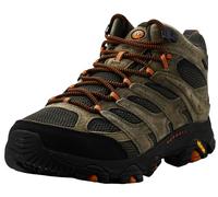 Merrell Bottes de randonnée imperméables Moab 3 Mid pour homme, Vert olive, 12 Wide