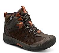 Merrell Capra Mid Waterproof Hiking Boot (Toddler/Little Kid/Big Kid),Brown,4.5 M US Big Kid