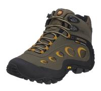 Merrell Chameleon Wrap Mid Gore-Tex Synthétique Bottines pour Homme Vert, Vert, 51 EU