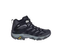 Merrell - Chaussure de randonnée en GORE-TEX - Moab 3 Mid Gtx Black/Grey pour Homme en Matières Recyclées - Taille 45 - Noir Noir 45