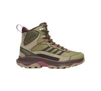 Merrell - Chaussures de randonnée hivernale imperméables - Speed Strike 2 Thermo Mid WP W Olivine - Taille 38,5 - Kaki Kaki 38,5