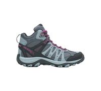 Merrell - Chaussures de randonnée journée en GORE-TEX - Accentor 3 Sport Mid Gtx Monmnt/Fuchsia pour Femme en Cuir - Taille 38.5 - Gris Gris 38.5