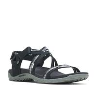 Merrell Femme Terran 3 Cush Lattice-Black Sandale, Noir, 42 EU