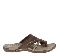 Merrell Femme Terran Post II Sandales Bout Ouvert, Marron (Dark Earth), 38.5 EU