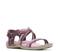 Merrell Femme Treillis Terran 3 Cush Sandale, Bordeaux, 39 EU