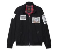 Merrell - G9 Harrington Gavin Watson Patches Jacket - Homme - Vestes - Noir - Taille: 2XL