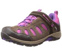 Merrell garçon Cham Low AC WTPF Baskets Basses, Multicolore (BRN/PNK), 35