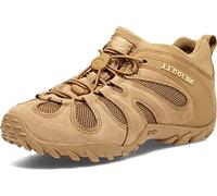 Merrell Homme Chameleon 8 Stretch Tactical Work Shoes, Waterproof Nubuck & Mesh Upper Ultra-Lightweight Hiking Chaussures de Trekking, Marron, 48 EU
