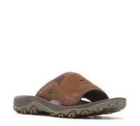Merrell Huntington Sandales enfiler en cuir pour homme, terre, 41.5 EU