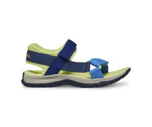 Merrell - Kahuna Web - Sandales randonnée enfant Blue / Navy / Lime - 33