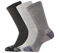 Merrell Chaussettes homme 3 paires rembourrées Performance randonnée – basses/cheville/mi-mollet