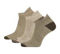 Merrell Men's 3 Pack Solid Marl Low Cut Tab, Olive Assorted, L/X-Large
