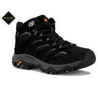 Merrell Homme Moab 3 Mid GTX Botte de randonnée, Noir Gris, 45 EU