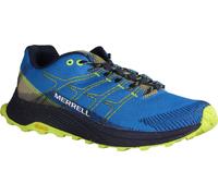 Merrell Moab Flight Hommes,Outdoor, Baskets, Textile/Synth., Bleu, Semelle amovible - Chaussures de randonnée Outdoor Hommes, Bleu