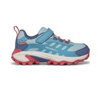 Merrell - Moab Speed 2 Low A/C Waterproof - Chaussures randonnée enfant Turquoise / Coral - 30