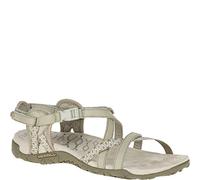 Merrell Terran Lattice Ii, Sandales Bout Ouvert Femme - Beige (Taupe), 40 EU
