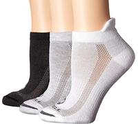 Merrell Women's 3 Pack Cushioned Performance Hiker Socks (Low Cut/Tab/Crew), Grey Heather (Low Cut Tab), Shoe Size: 4-9.5