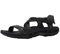 Merrell Women's Sandspur Rose Black Night Leather Sandal 9 M US