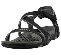 Merrell Women's Sandspur Rose Leather Sandals, Black/Paloma, Numeric_7