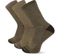 Merrell Men's 3 Pack Cushioned Hiker Crew Socks