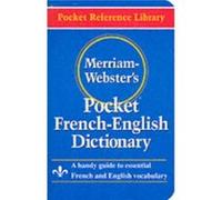 Merriam Webster Pocket FrenchEnglish Dictionary