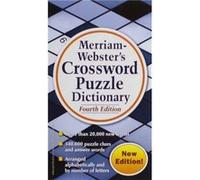 Merriam Websters Crossword Puzzle Dictionary by MerriamWebster Inc. Merriam - Webster Inc (Auteur)