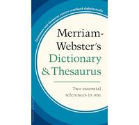 Merriam-Webster's Dictionary and Thesaurus