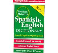 Merriam-Webster's Dictionary Espagnol-Anglais