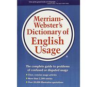 Merriam-Webster's Dictionary of English Usage