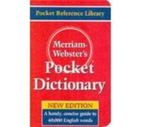 Merriam-webster's Pocket Dictionary