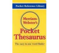 Merriam-Webster's Pocket Thesaurus
