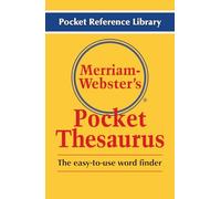 Merriam-Webster's Pocket Thesaurus