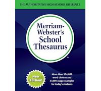 Merriam-Webster's School Thesaurus