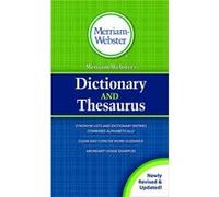 MerriamWebsters Dictionary and Thesaurus by MerriamWebster MerriamWebster (Auteur)