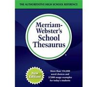 MerriamWebsters School Thesaurus by MerriamWebster Inc. MerriamWebster Inc. (Auteur)