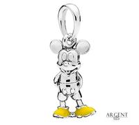 MERRILL® Disney Charme Argent 925 Compatible Pandora Bracelet - Pendentif mickey