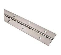 Merriway BH07638 Charnière pour piano Chromé satiné 15,2 x 3,8 cm Argenté