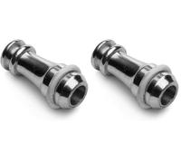 Merriway Bulk Hardware BH00745 Tirage de cordon Chromé Laiton massif, 38 mm, Set de 2 Pièces (Lot de 2)