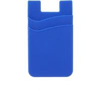 MERRIYARD Emblème, accrocher la Corde, 1PC Fashion Silicone Phone Wallet Porte-Cartes Auto-adhésif Universal Cellphone Pocket Stick on Credit Card Bags Purse (Color : Blue)(Blue)