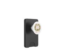 Merry and Caffeinated Christmas Iced Coffee Wreath PopSockets PopWallet pour MagSafe