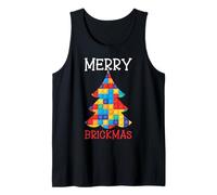 Merry Brickmas Brique de Construction Maître de Noël Débardeur
